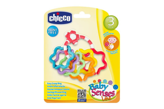 Chicco Gioco Trillino Easy Grasp Rings Massaggiagengive 3-18 mesi