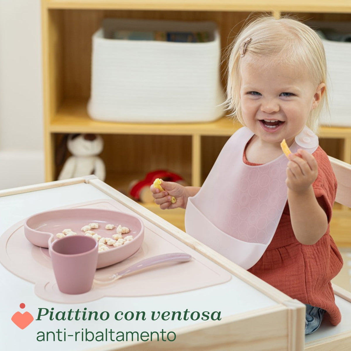 Chicco Set Pappa Easy Food in Silicone 4 pz 12m+