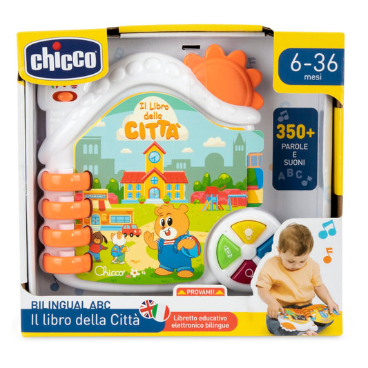 Chicco - Il libro della Città - Educativo Bilingue 6-36 mesi