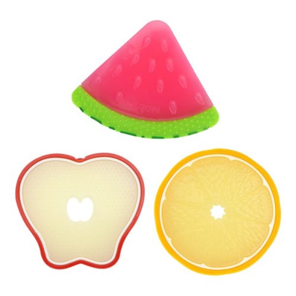Nuby Massaggiagengive Fruit 3m+ 100% Silicone