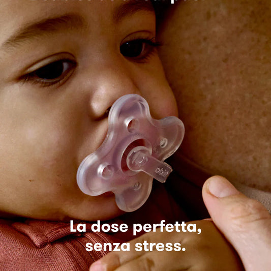 Frida Baby Dispenser per medicinali a forma di ciuccio - Dispositivo Medico 0m+