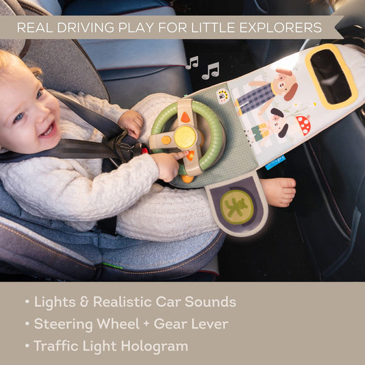 Taf Toys – Giocattolo da viaggio "Guida e Scopri" Easier Drive 12m+