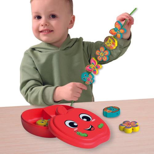 Clementoni Gioco Montessori Happy Apple & Friends 18m+