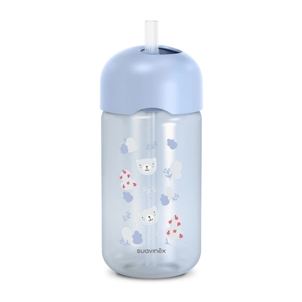 Suavinex Bicchiere Tazza Evolutiva con cannuccia in silicone - 340ml 18m+