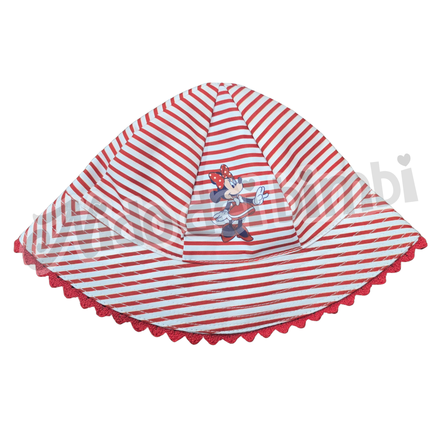 Disney - Cappello da pescatore Mickey/Minnie