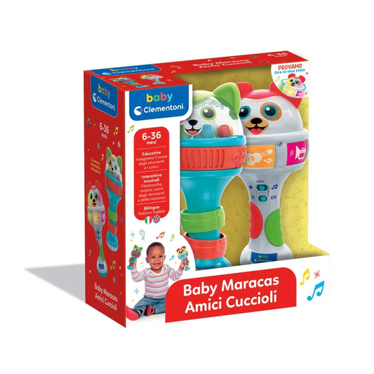 Clementoni Baby Maracas Amici Cuccioli