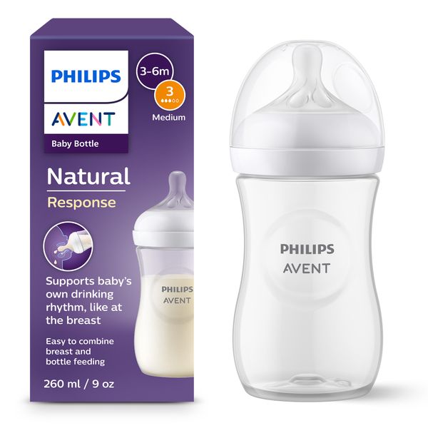 Avent Philips Biberon Natural Response 1m+ 260ml