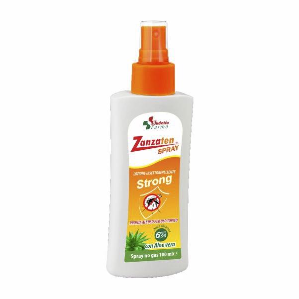 Zanzaten Strong Spray anti zanzare 100 ml - con Aloe Vera