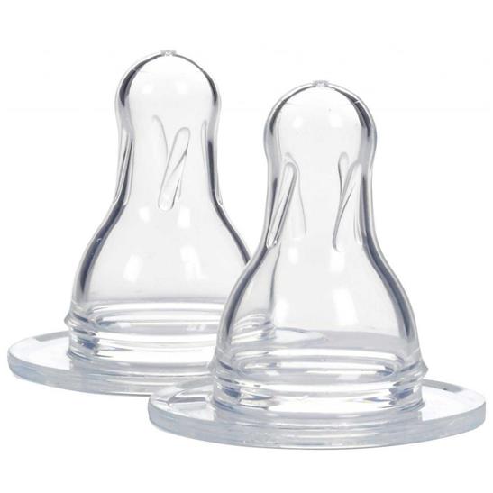 Dr. Brown Tettarelle 2 pz Livello 1 0m+ Silicone