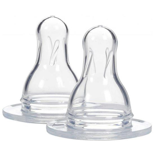 Dr. Brown Tettarelle 2 pz Livello 1 0m+ Silicone