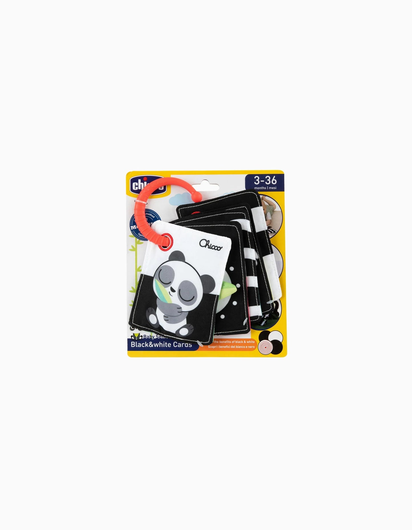 Chicco Gioco Montessori Card Bianco e Nero 3-36 mesi