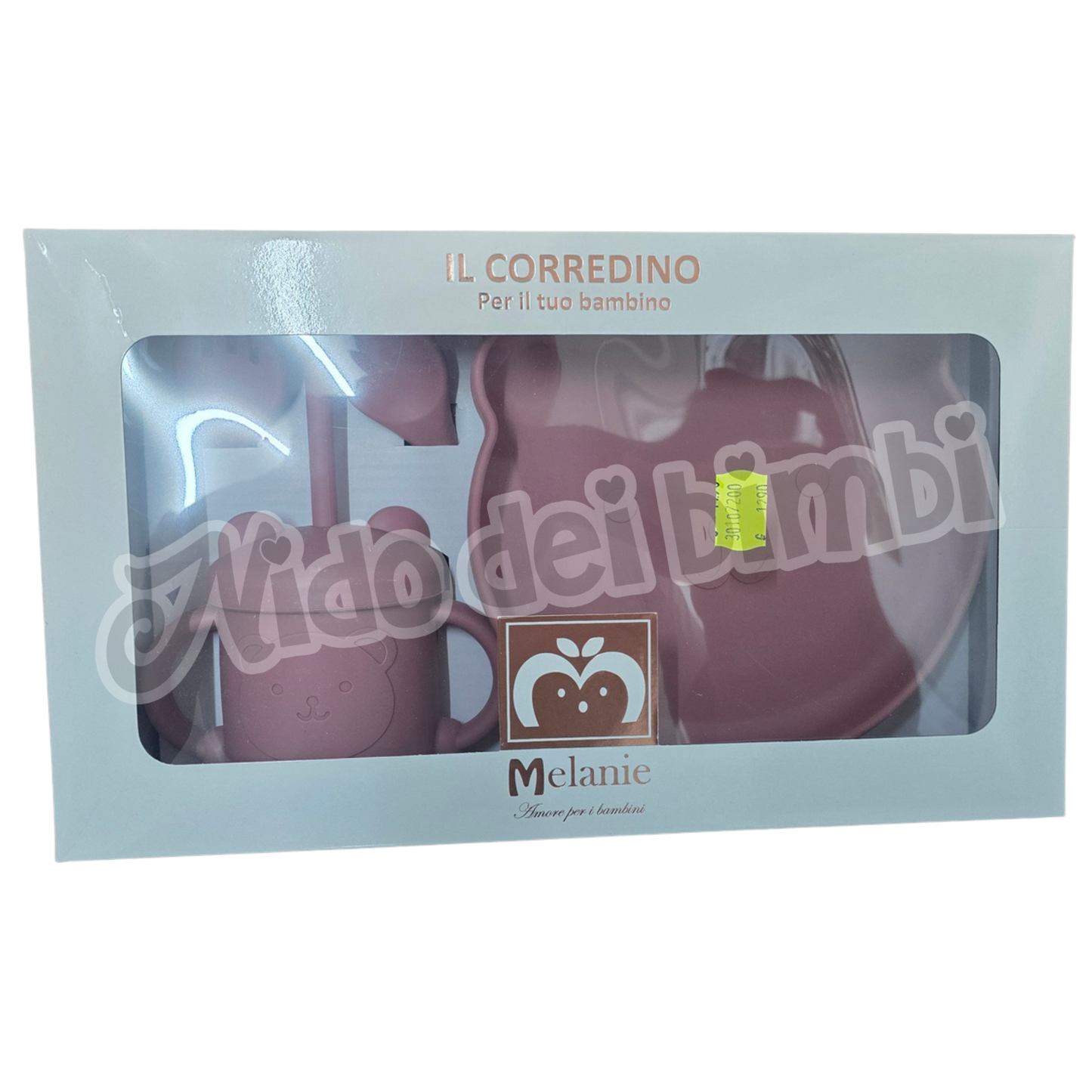 Melanie Set Pappa 4 pezzi in Silicone