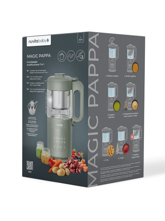 Nuvita Magic Pappa Cuocipappa multifunzione 7 in 1