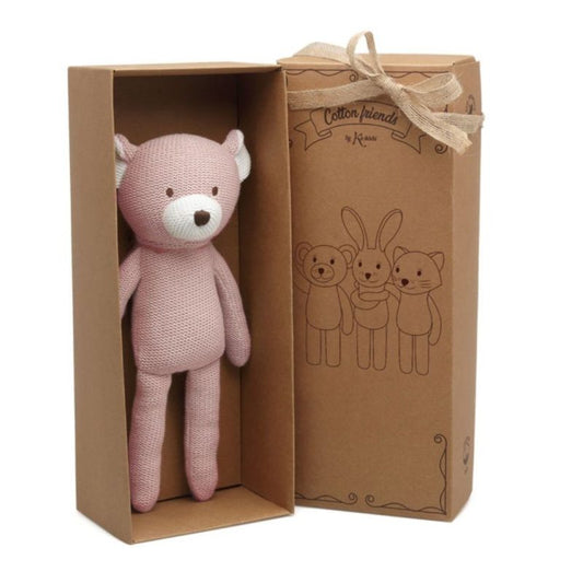 Kiokids Peluche in Cotone Orsetto 30 cm