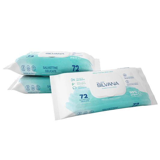 Silvana Salviette da 72pz - OFFERTA 3 PEZZI