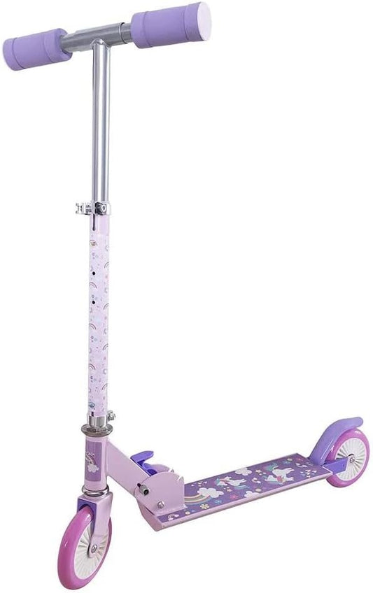 Ods - Monopattino Scooter Unicorni - 66,5x27x68,5/74,5cm