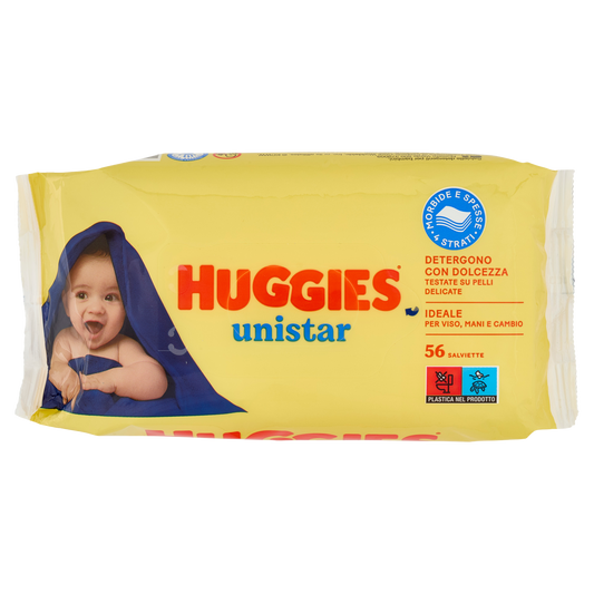 Huggies Salviette Unistar 56 pz