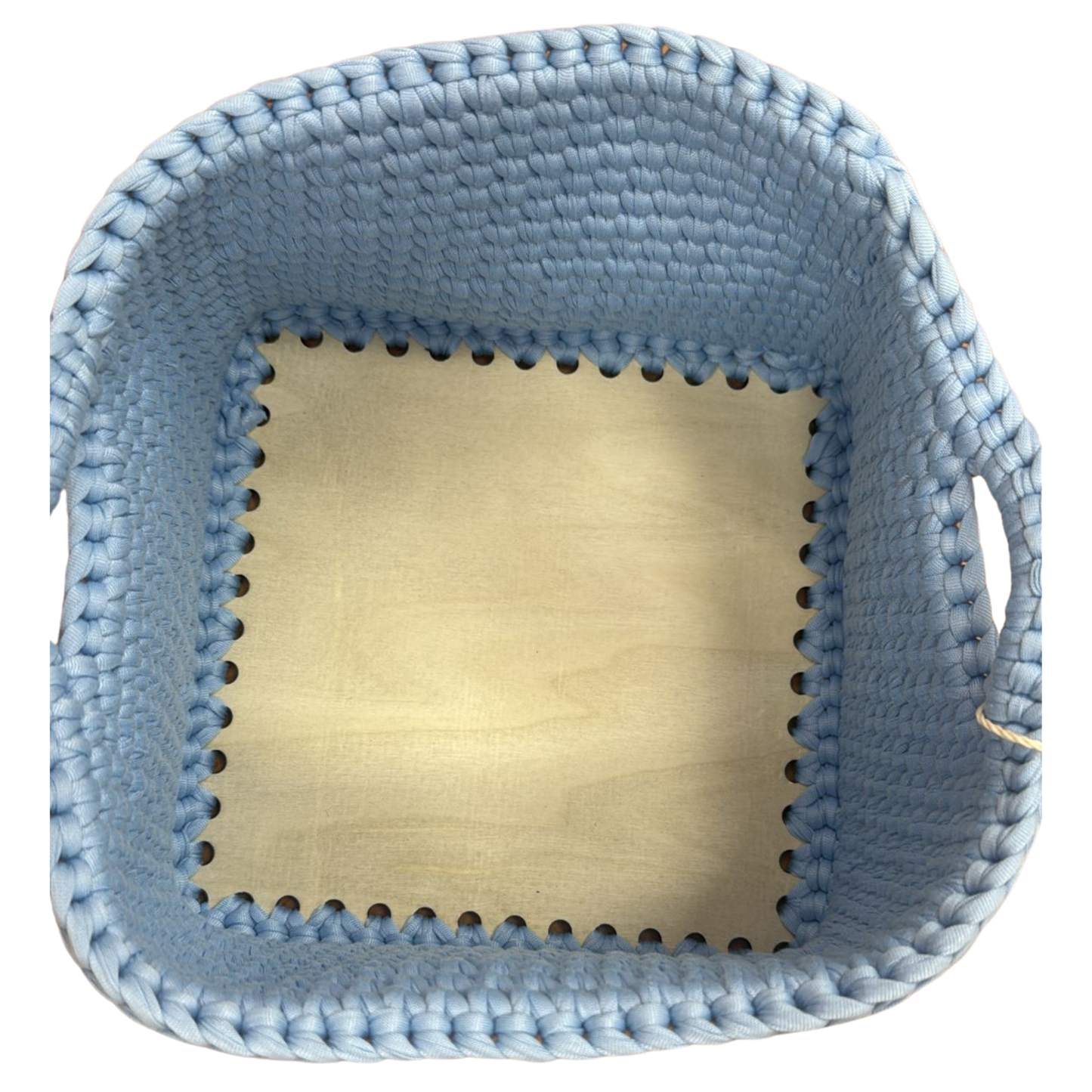 Cesto personalizzabile con nome - Leone - Azzurro