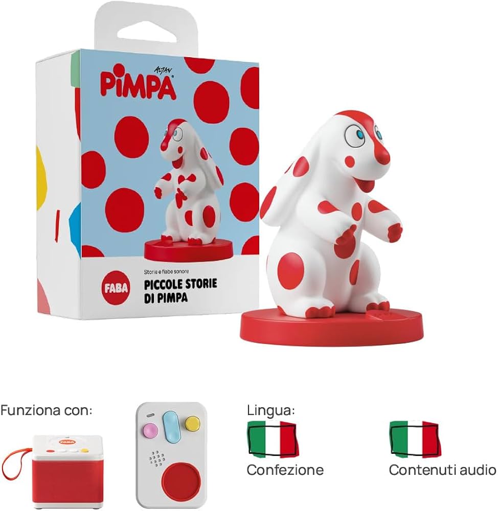 Faba Personaggio Sonoro - Piccole storie di Pimpa - Storie e fiabe sonore