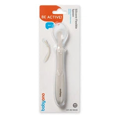 Babyono Cucchiaino in Silicone flessibile 6m+