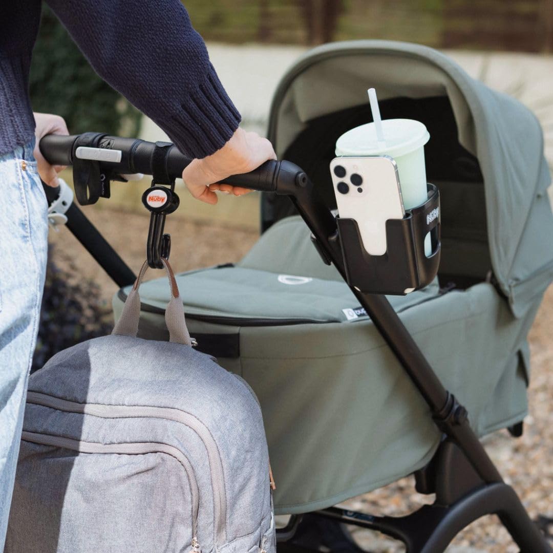 Nuby Porta Bicchiere e Smartphone per Passeggino