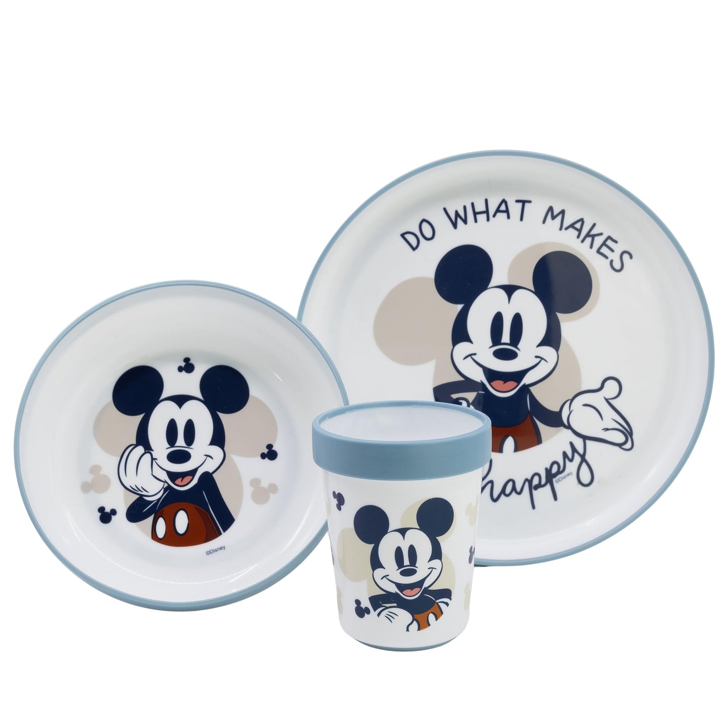 Stor Disney Baby Set Pappa Mickey/Minnie da Microonde - 3pz