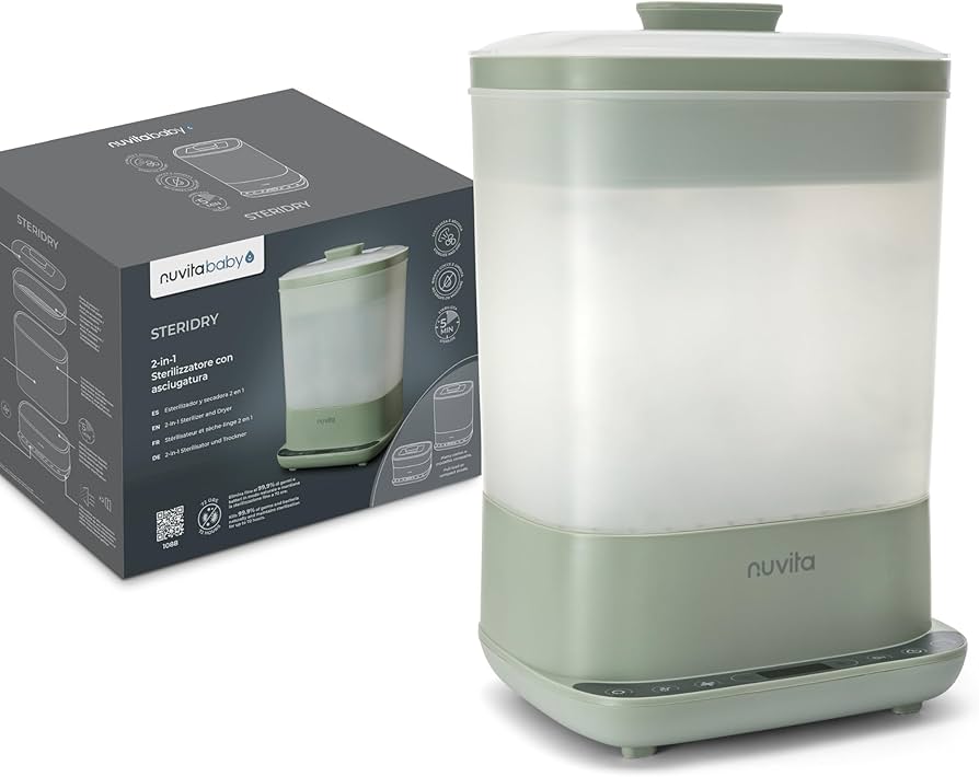 Nuvita Baby Steridry - Sterilizzatore con Asciugatura 2 in 1