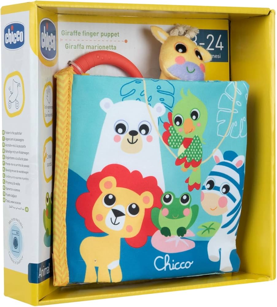 Chicco Animal's book - Gioco libro morbido