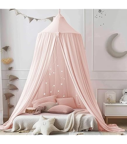 Meyco Baby Baldacchino per culla Soft Pink