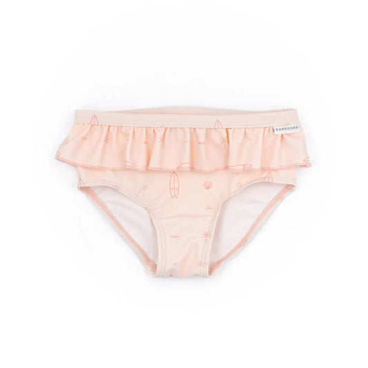 Bamboom - Costume da Bagno UV50+ - Bimba - SURF PRINT GIRL 235 - Taglia 18-24 mesi