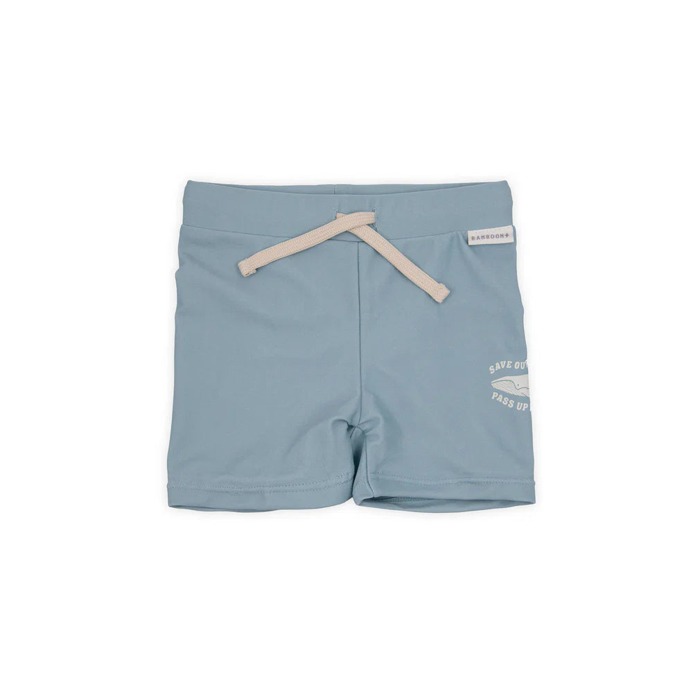 Costume da Bagno UV50+ - Bimbo - LOGO SAFE OUR WHALES 339 - Taglia 12-18 mesi