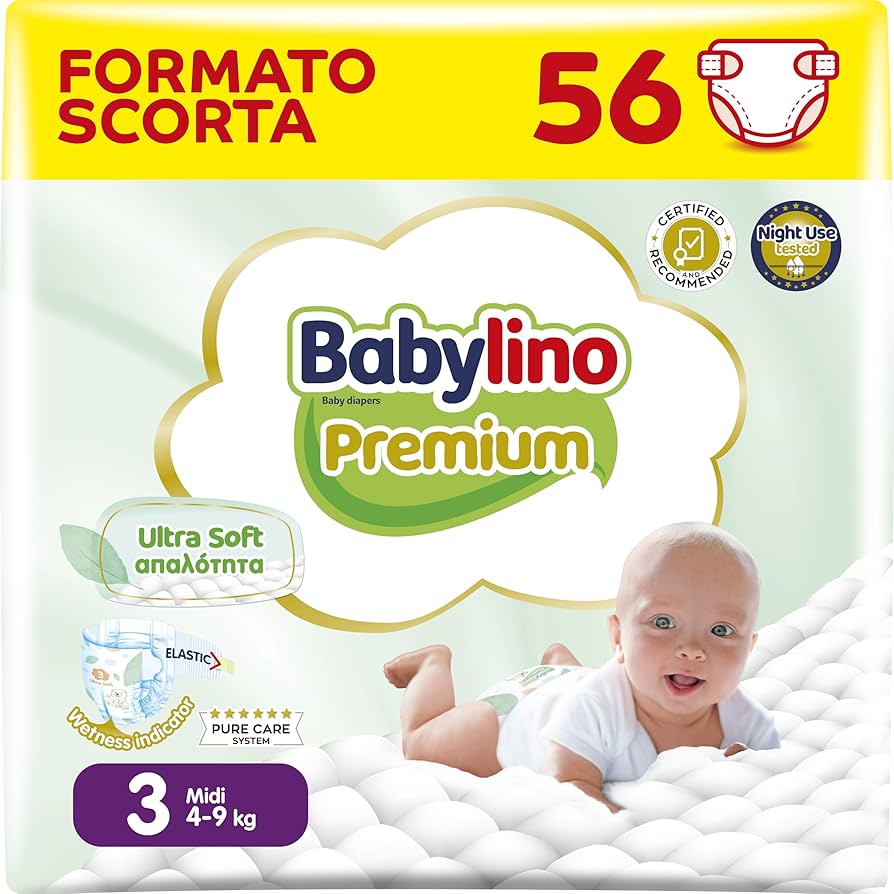 Babylino Pannolini Premium FORMATO SCORTA
