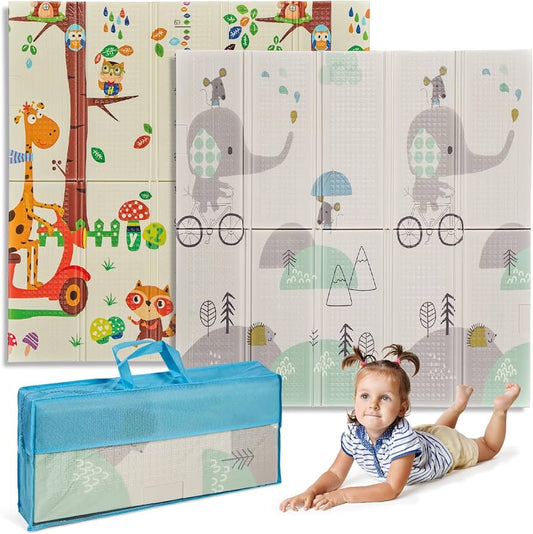 Ms Innovaciones - Tappeto Gioco pieghevole 120x120 cm
