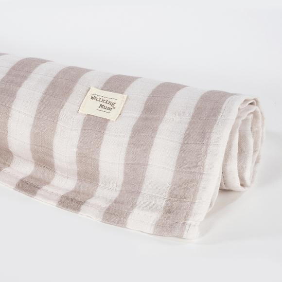 Walking Mum Mussola 70% Bambù 30% Cotone 120x120cm