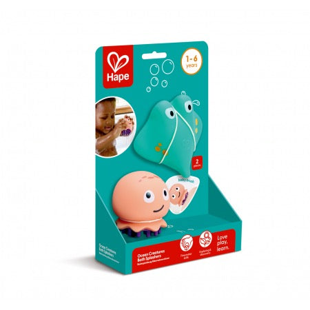 Hape Gioco Spruzzini Amici dell'Oceano - E0226