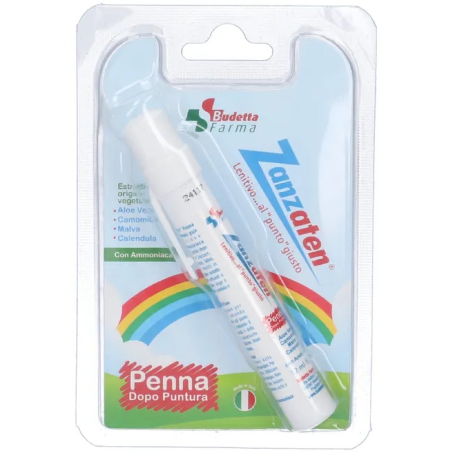Zanzaten Penna Dopo puntura con estratto di origine vegetale -Aloe Vera, Camomilla, Malva, Calendula