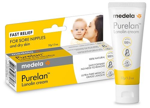 Medela new purelan crema capezzoli e pelle secca 100% lanolina 37 g