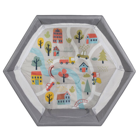 Cangaroo Playbox Hexagon Playpen - Recinto Box Esagonale richiudibile