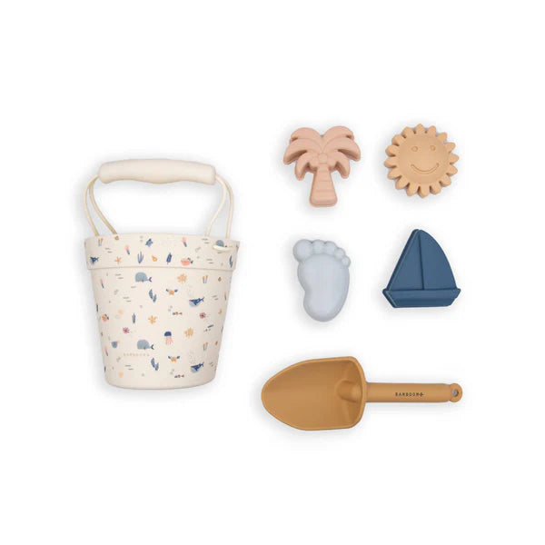 Bamboom - Set Spiaggia 100% Silicone 6 pz