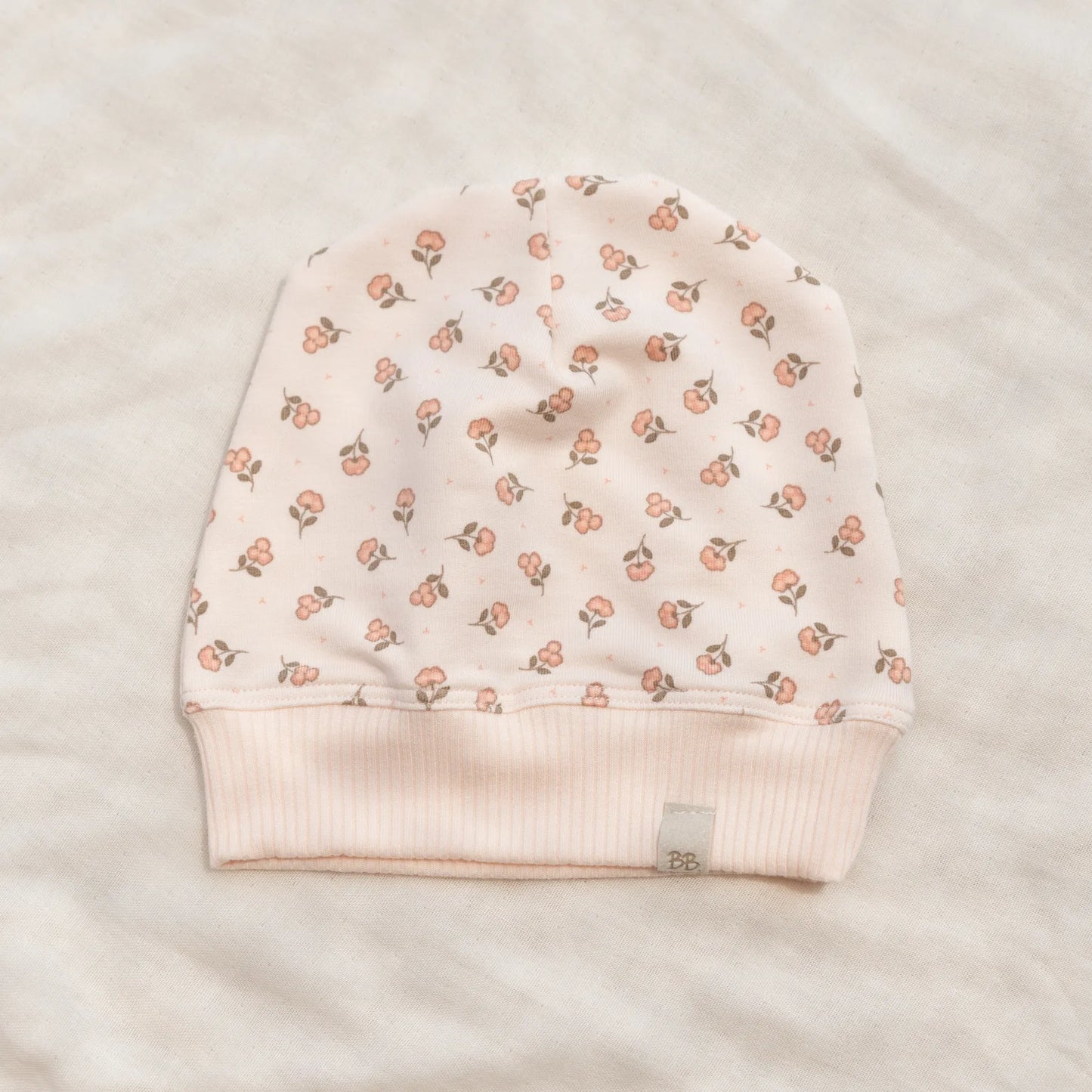 Bamboom Cappellino con bordo 514PE - col. Peach Blossom 0-6 mesi - in bambù organico