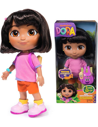 Dora l'Esploratrice: Bambola Interattiva Bilingue con Musica e Accessori