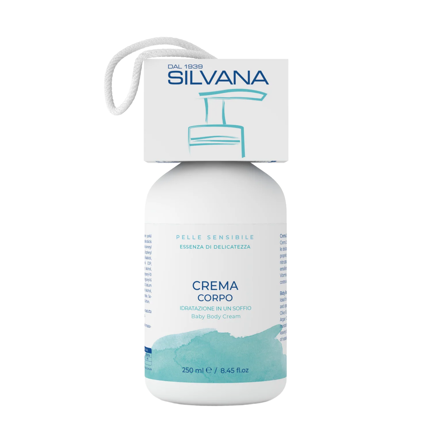 Silvana crema corpo - Pelle sensibile 250ml