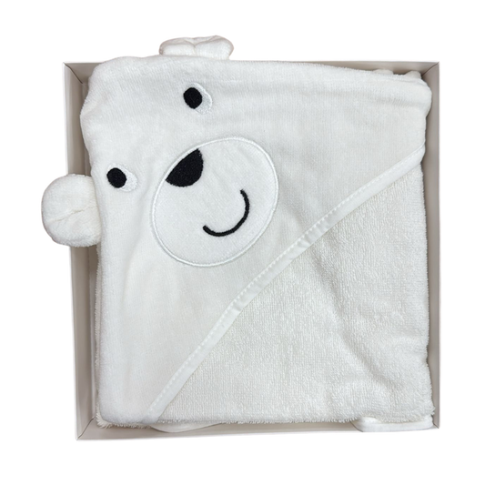 Mafer Accappatoio Neonato Trinagolo 76x76 cm Spugna 100% Cotone