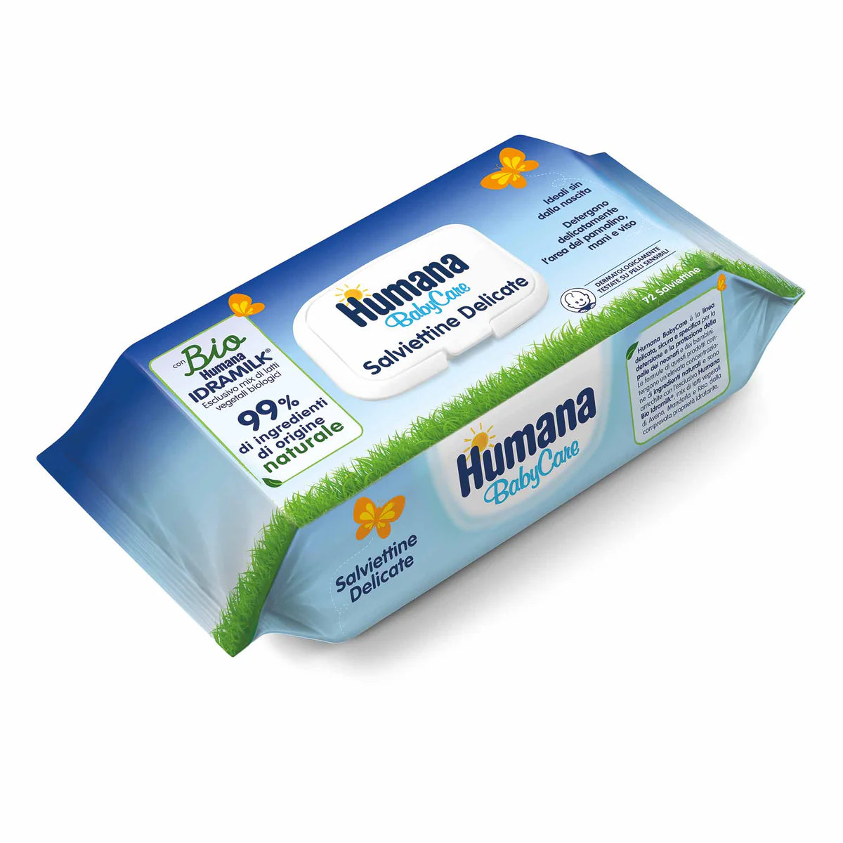 Humana Baby Care Salviette Delicate 72pz