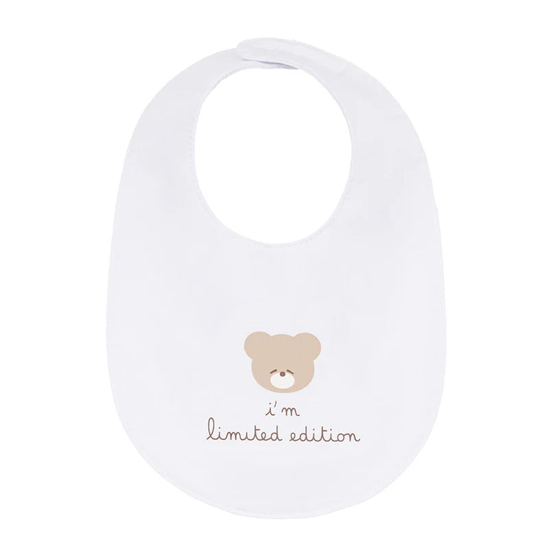 Nanan Bavaglino "I'm limited edition" bianco