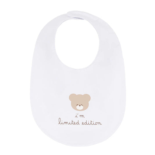 Nanan Bavaglino "I'm limited edition" bianco