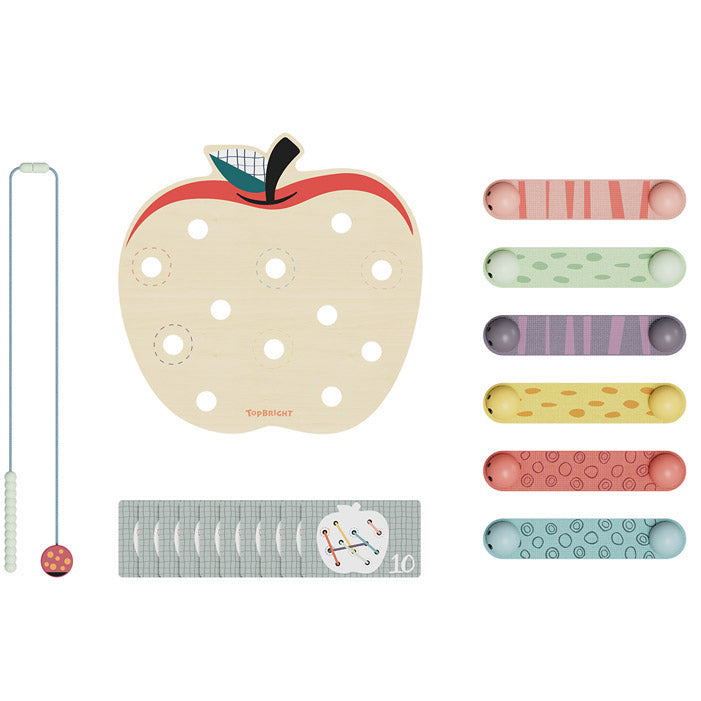 Topbright Gioco Educativo Vermicelli nella mela