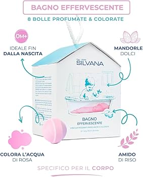 Silvana bagno effervescente classico 8 bolle frizzanti
