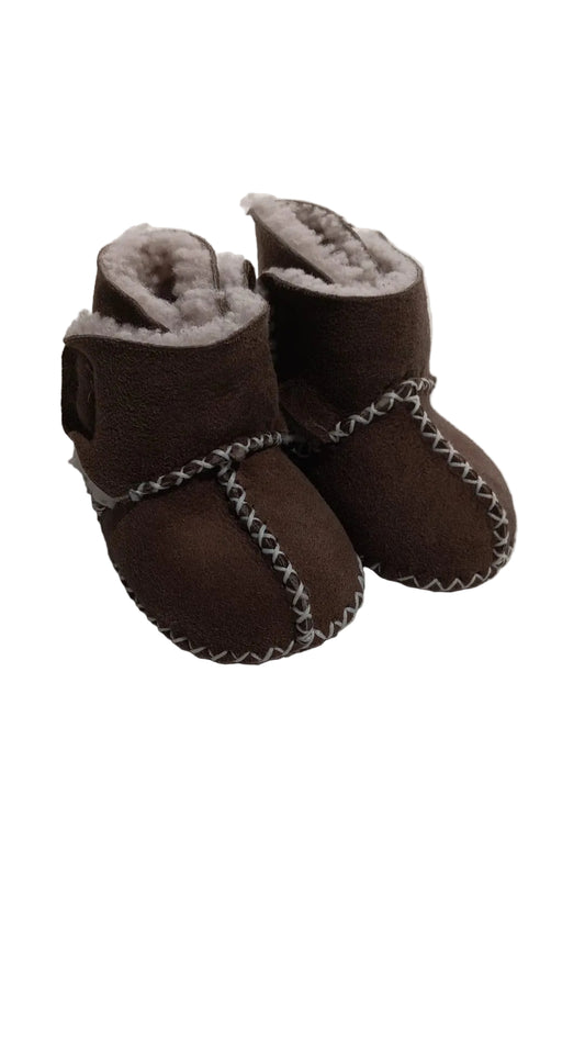 Bamboom Scarpine Babbucce Baby - Col. Soft Brown - Misura 17/18 cm - Art.90 - Var. 154