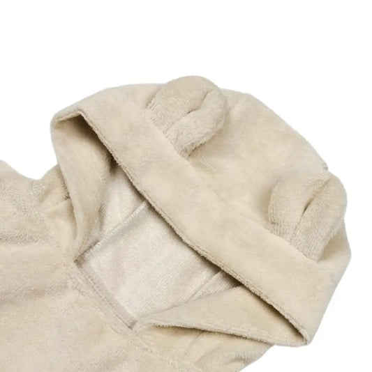 Bamboom Poncho Waffle bambù Mare Taglia 2-4A Sand